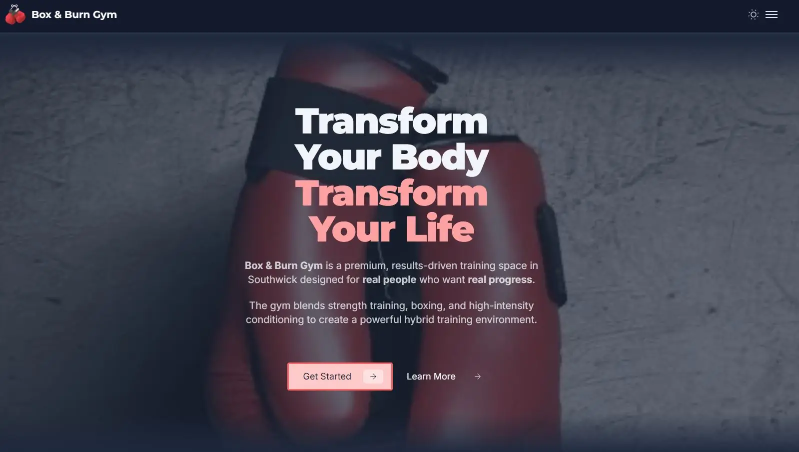 Box And Burn Gym