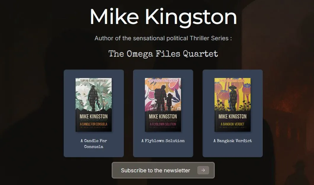 Mike Kingston - Author