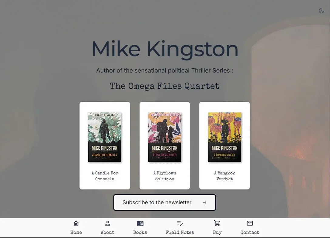 Mike Kingston - Author